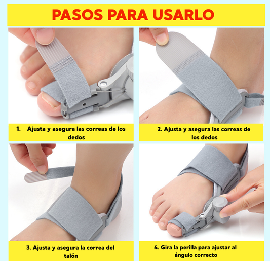 CORRECTOR DE JUANETES AJUSTABLE 180°| ALIVIA EL DOLOR