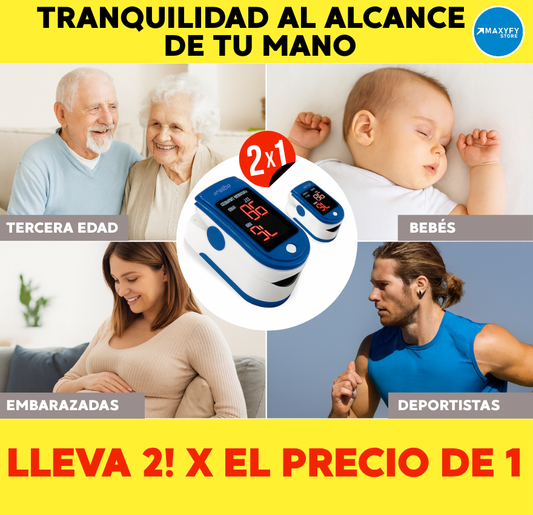 OXIMETRO DIGITAL 🧑⚕️ PACK OFERTA!  LLEVA 2  Y PAGA SOLO 1 !