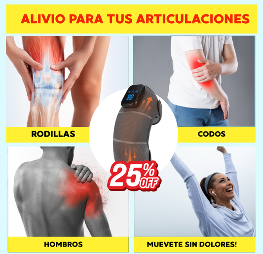 RODILLERA TERMICA RECARGABLE 3 EN 1 | ThermoRelief Pro