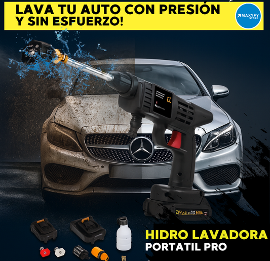 HIDRO LAVADORA PORTATIL PRO| INCLUYE 2 BATERIAS DE REGALO 🎁