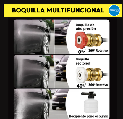 HIDRO LAVADORA PORTATIL PRO| INCLUYE 2 BATERIAS DE REGALO 🎁