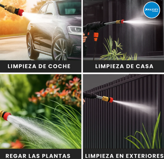 HIDRO LAVADORA PORTATIL PRO| INCLUYE 2 BATERIAS DE REGALO 🎁