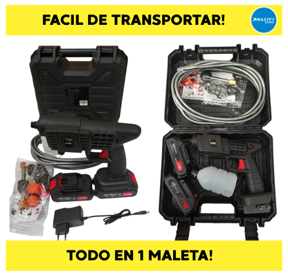 HIDRO LAVADORA PORTATIL PRO| INCLUYE 2 BATERIAS DE REGALO 🎁