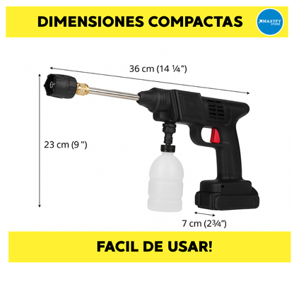 HIDRO LAVADORA PORTATIL PRO| INCLUYE 2 BATERIAS DE REGALO 🎁